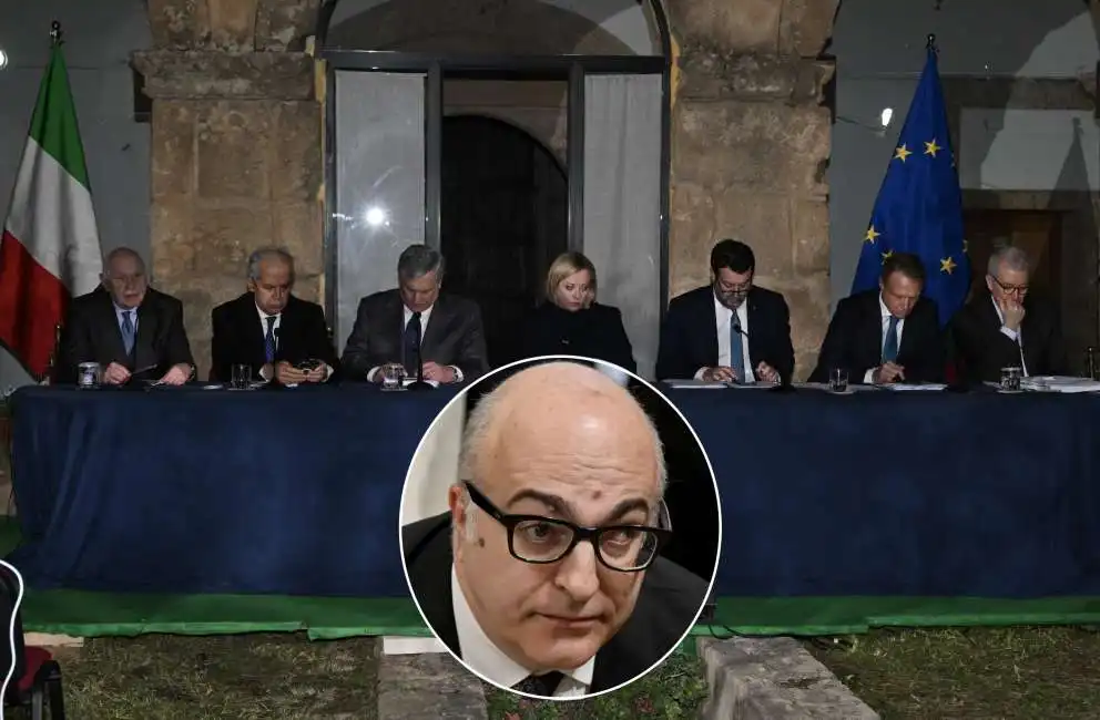 mario sechi conferenza stampa consiglio dei ministro cutro 