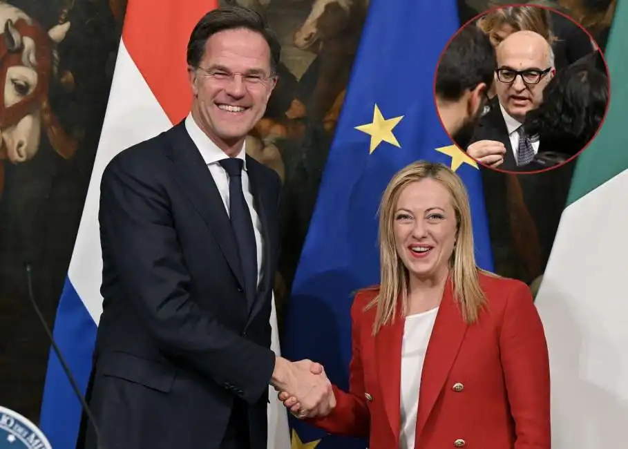 mark rutte giorgia meloni - mario sechi 