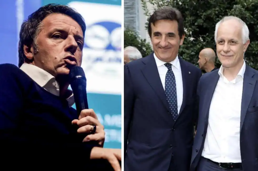 matteo renzi luciano fontana urbano cairo 