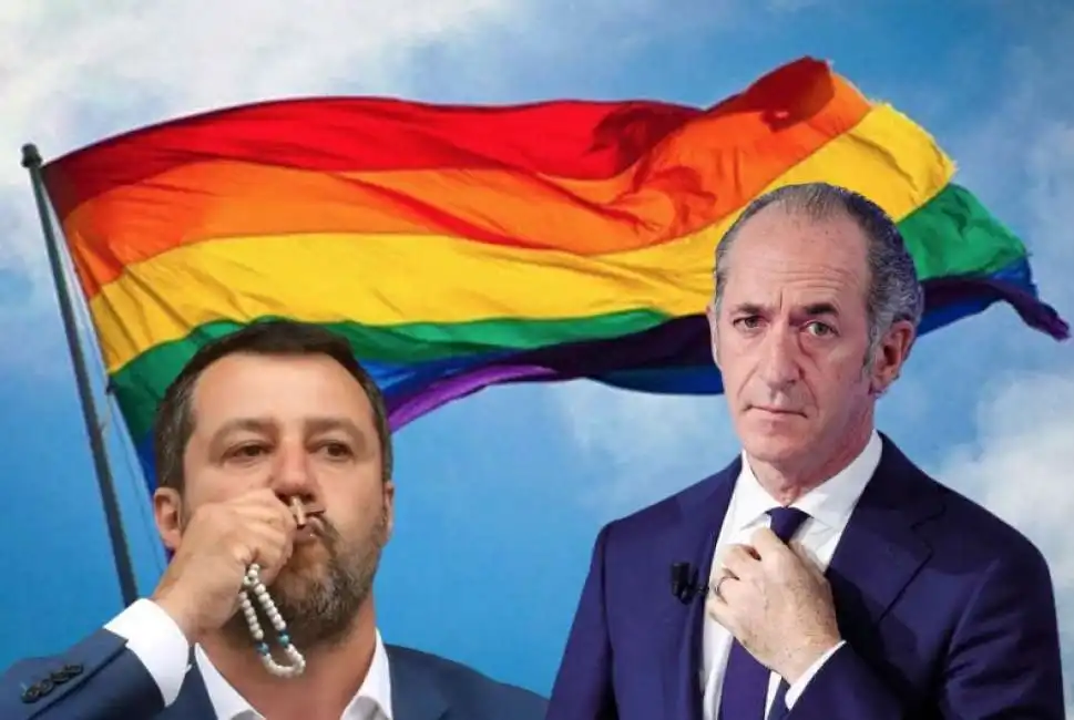 matteo salvini luca zaia gay lgbt