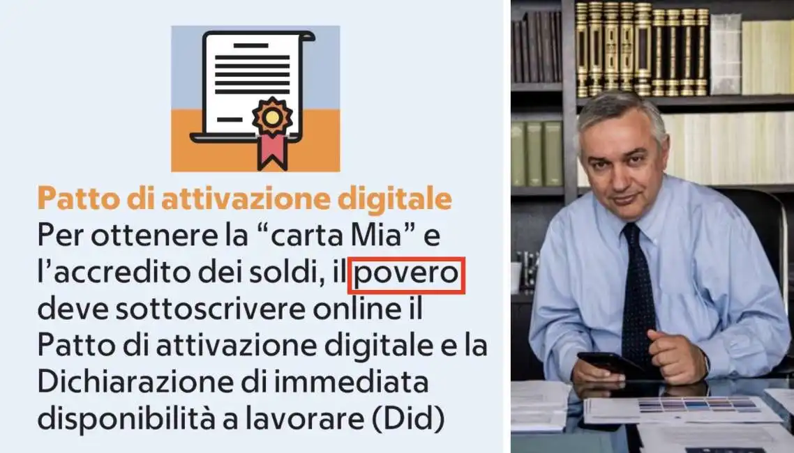 maurizio molinari repubblica povero