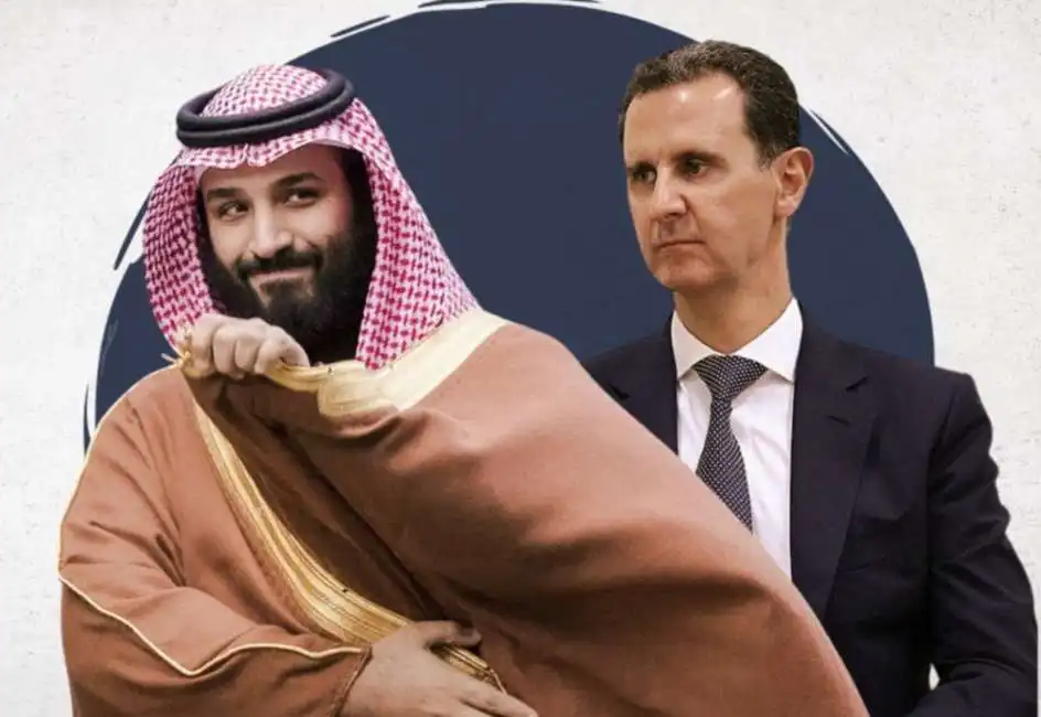 mohammed bin salman bashar al assad siria arabia saudita 