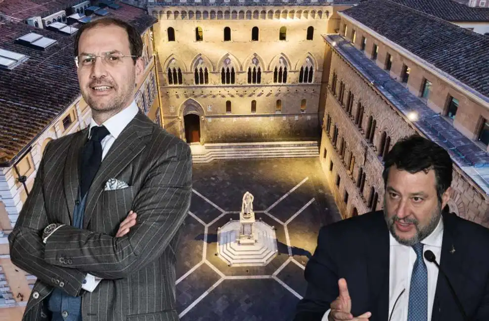 nicola maione matteo salvini mps monte dei paschi di siena 