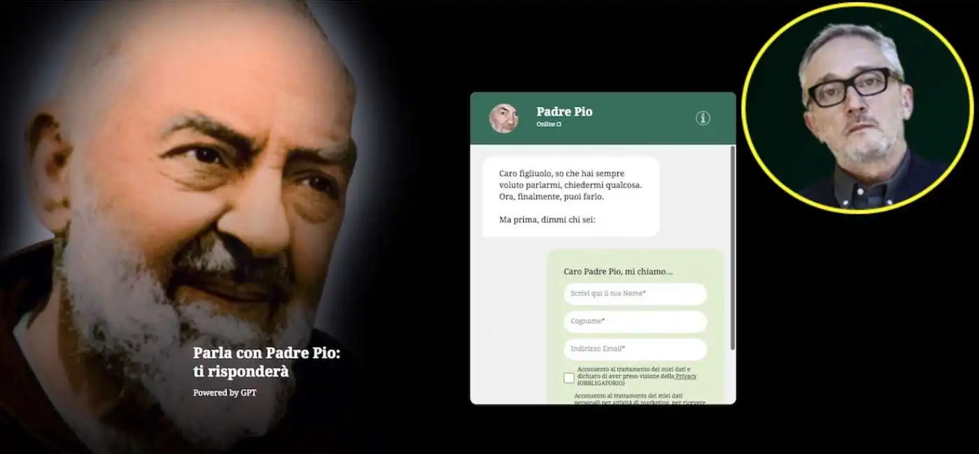 padre pio chat intelligenza artificiale gianluca nicoletti www.prega.org 