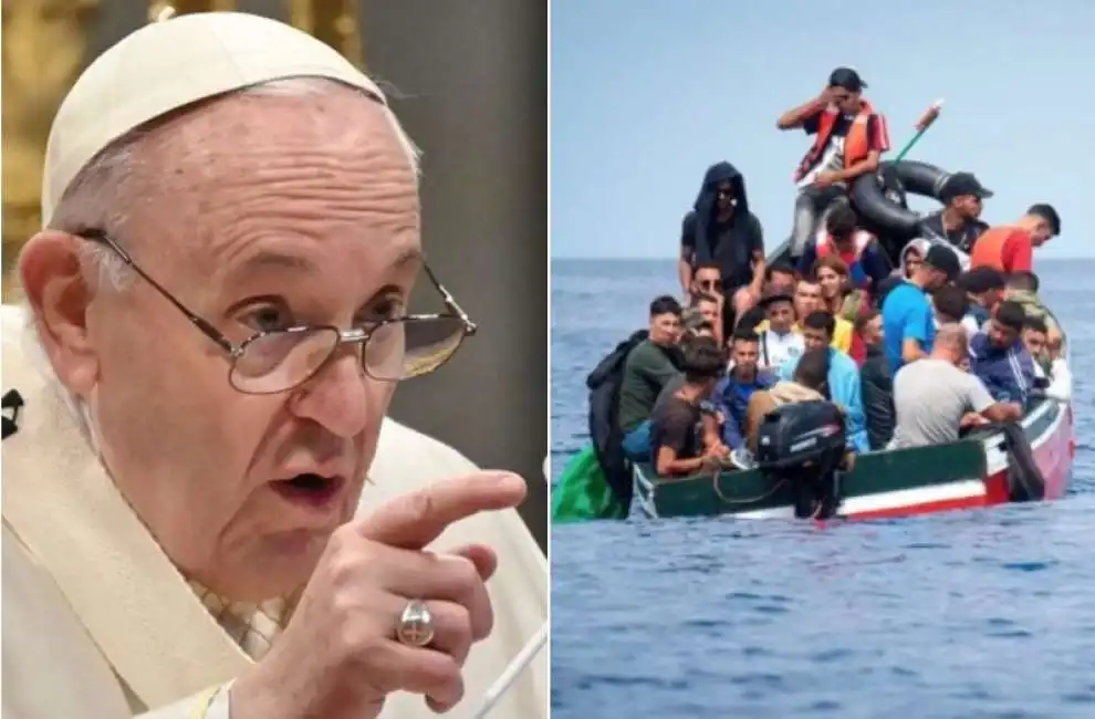 papa francesco scafisti migranti bergoglio