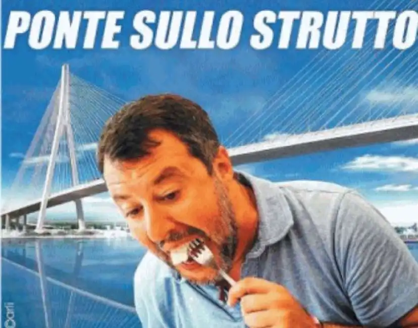 ponte sullo strutto - by emiliano carli matteo salvini 