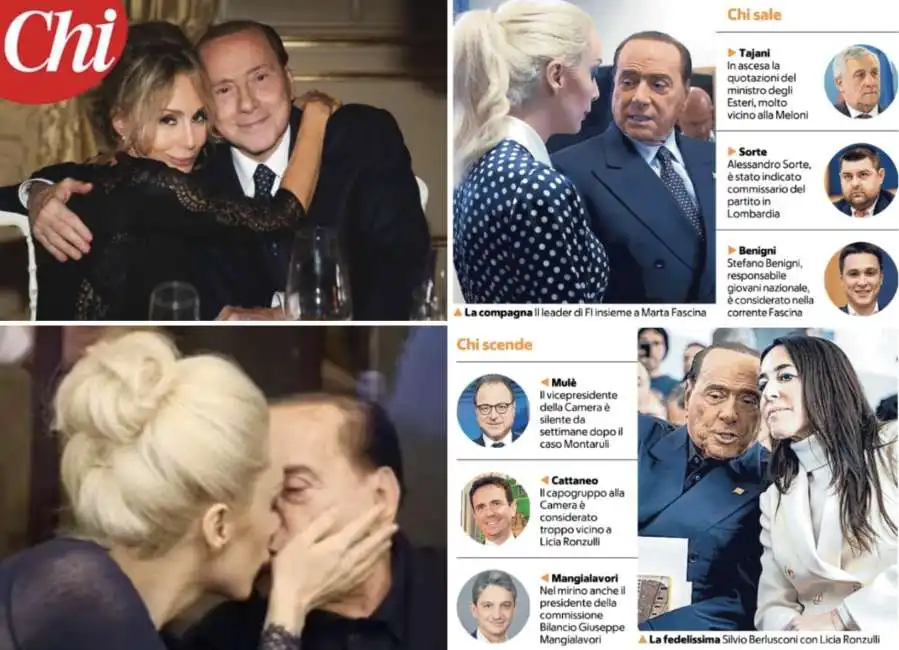 silvio berlusconi marta fascina marina licia ronzulli 