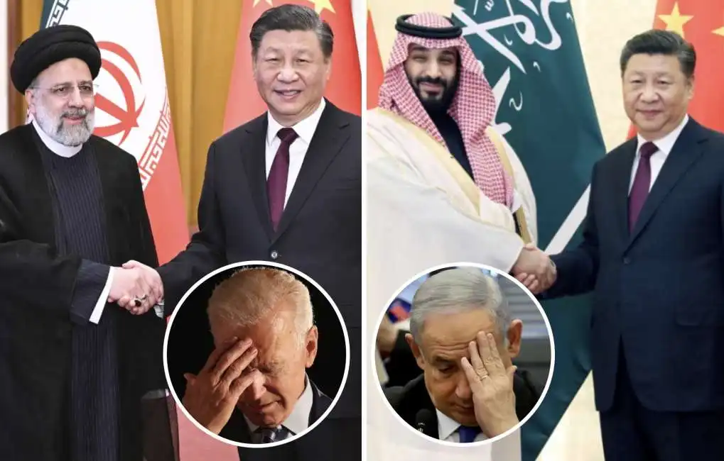 xi jinping ebrahim raisi mohammed bin salman benjamin netanyahu joe biden 