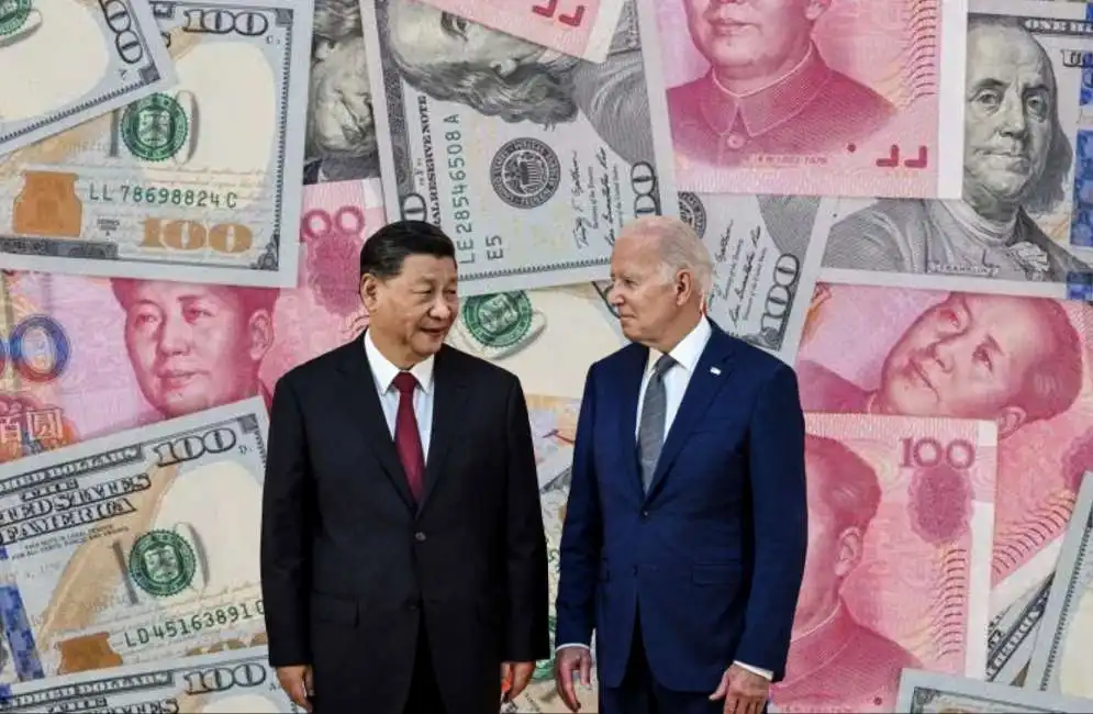 xi jinping joe biden rem renminbi yuan dollaro