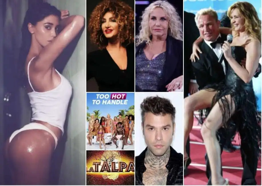 belen rodriguez marcella bella antonella clerici fedez lorella landi