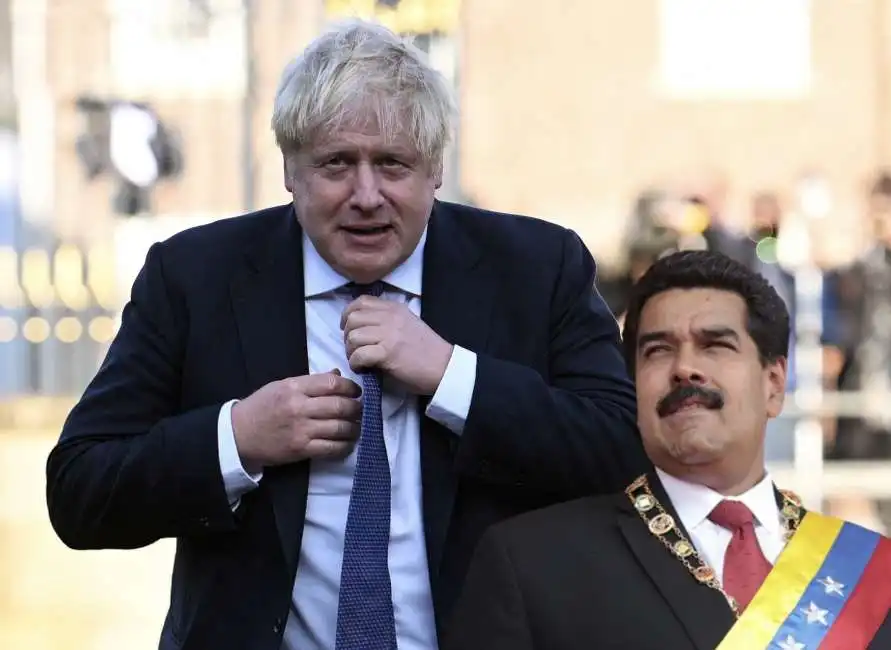 boris johnson nicolas maduro 