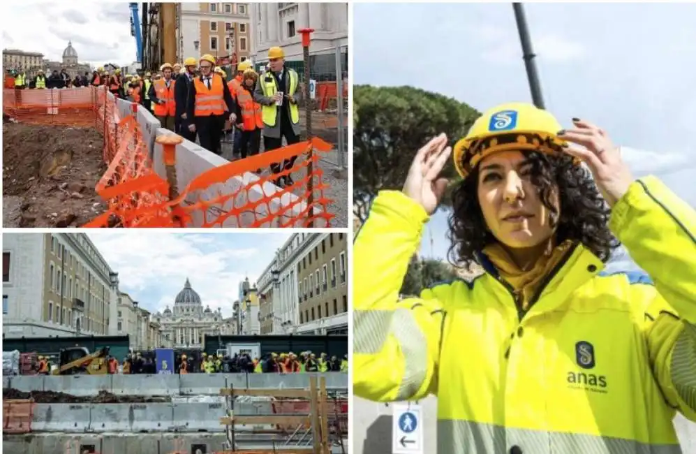 cantiere lavori porta pia sara fadlun