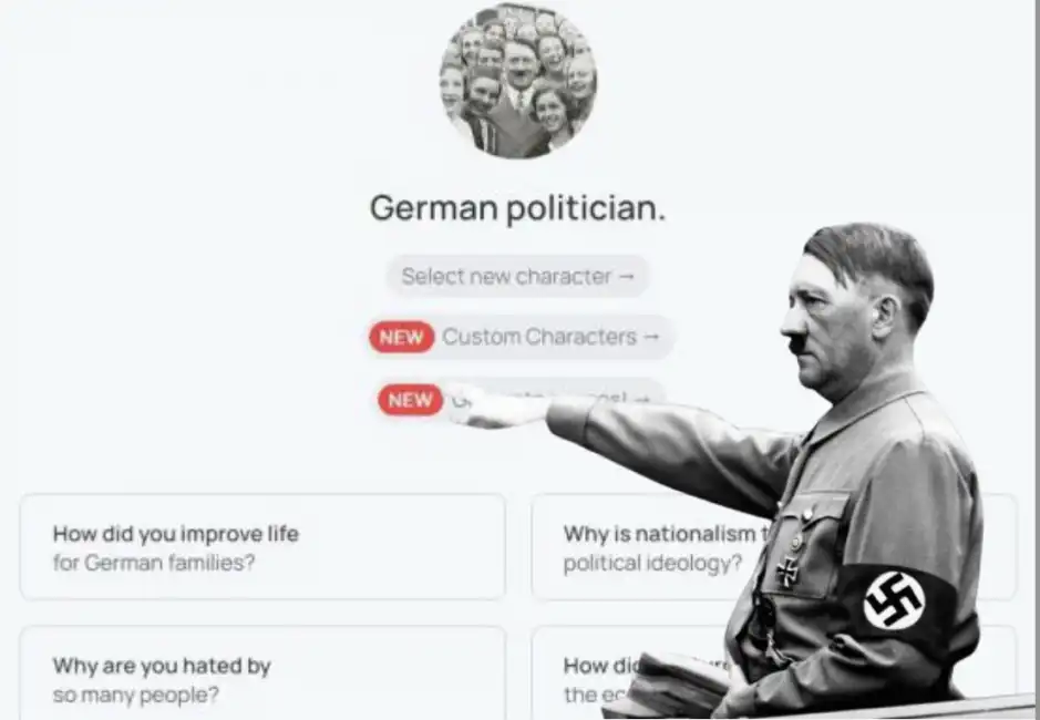 chatbot di hitler