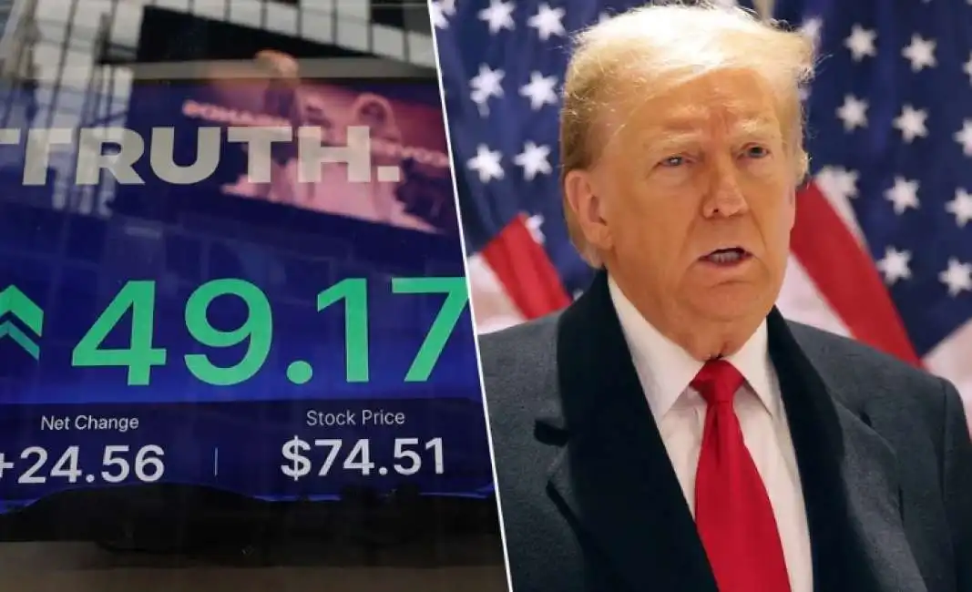 donald trump quotazione borsa social truth nasdaq