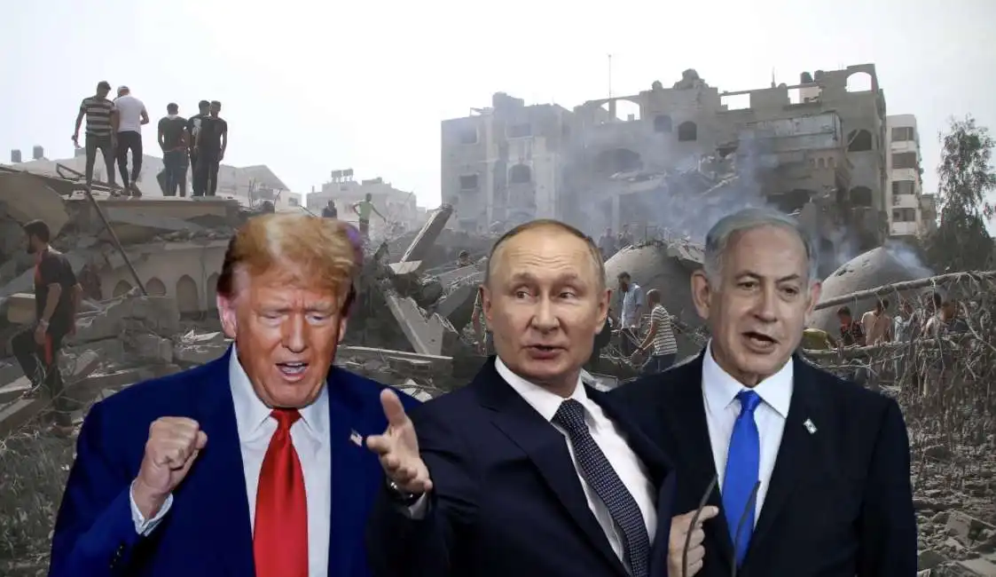 donald trump vladimir putin benjamin netanyahu 