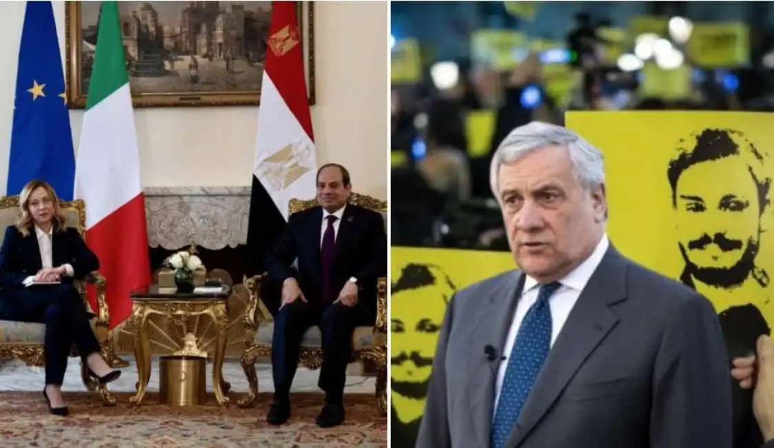 egitto giulio regeni al sisi giorgia meloni antonio tajani