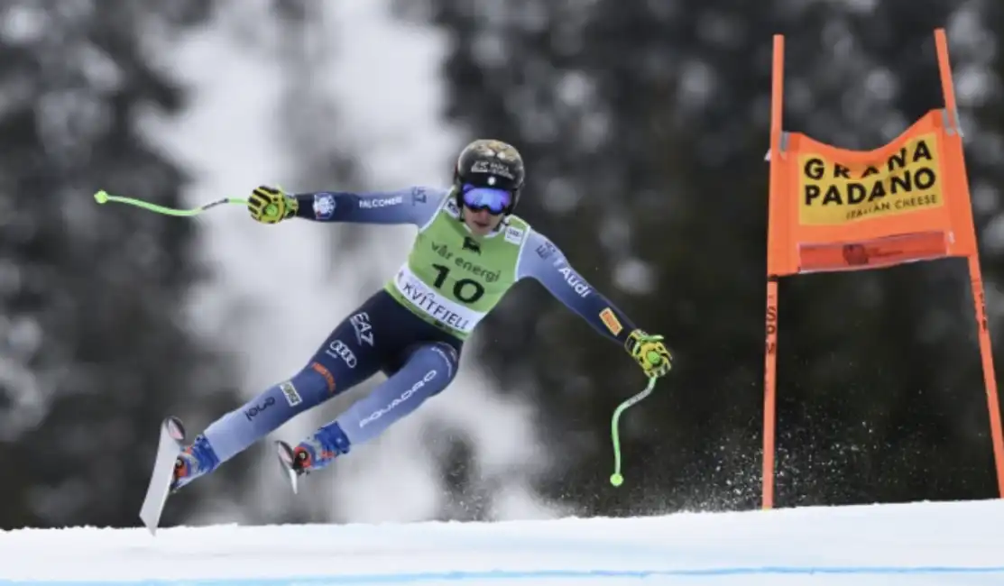 federica brignone - superg di kvitfjell 