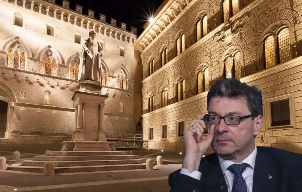 giancarlo giorgetti mps monte dei paschi montepaschi