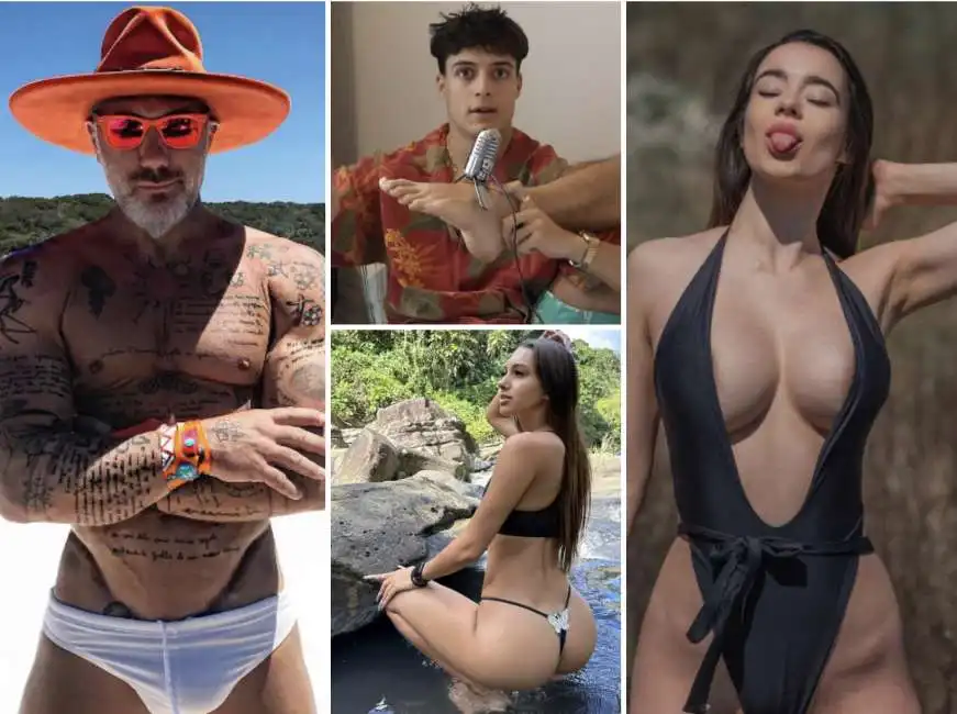 gianluca vacchi luis sal giulia ottorini eleonora bertoli influencer bologna 