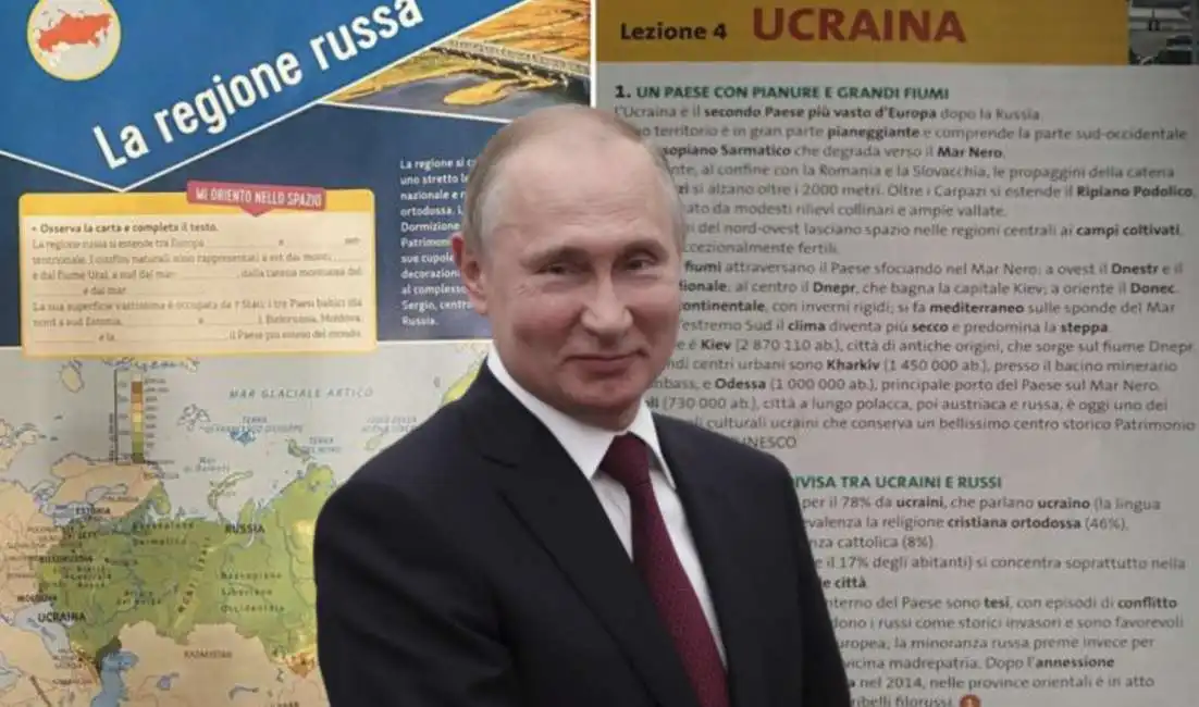 libri di testo che raccontano la storia come vuole putin