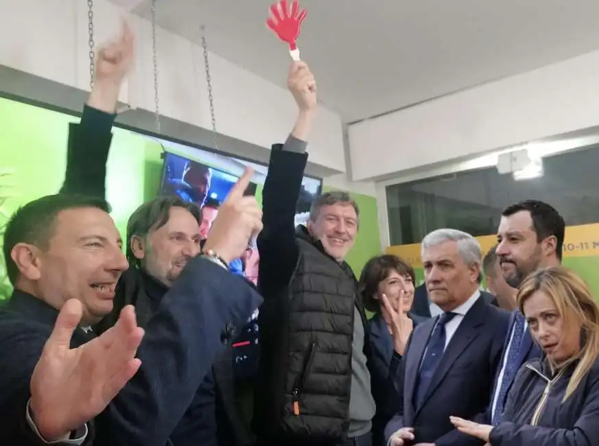 marco marsilio giorgia meloni matteo salvini antonio tajani