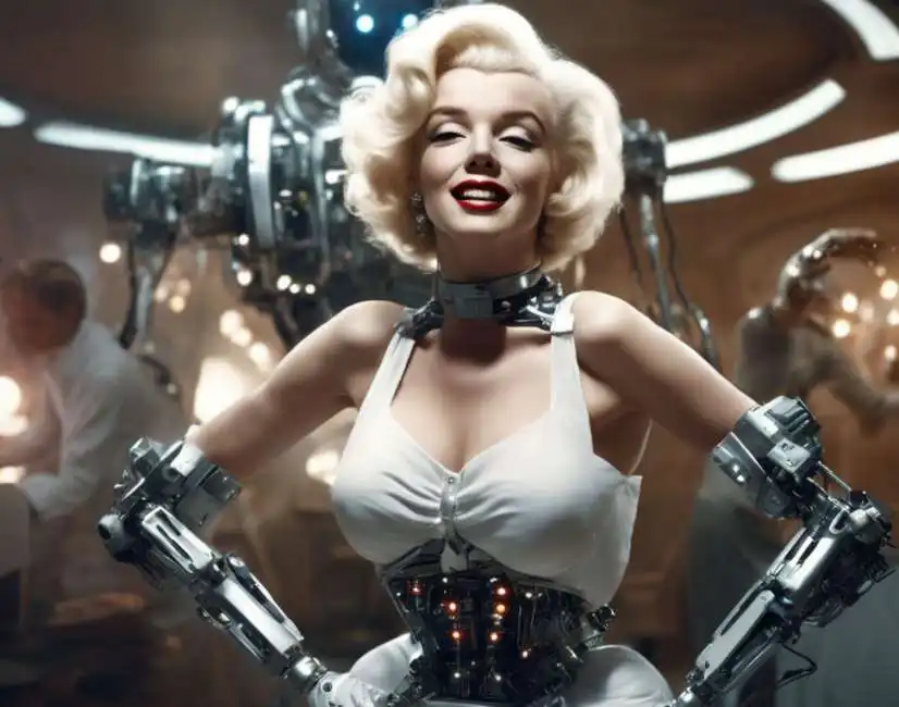 marilyn monroe robot 