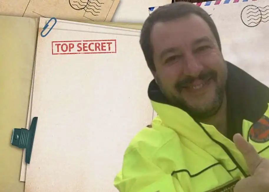 matteo salvini dossier top secret 