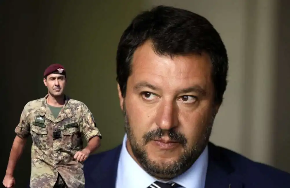 matteo salvini generale vannacci