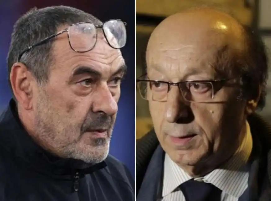 maurizio sarri luciano moggi 