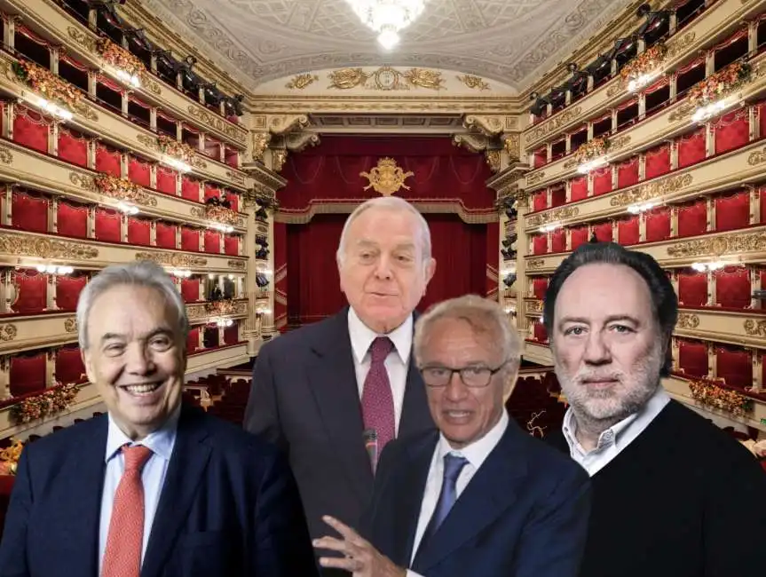 michele dellongaro gianni letta giovanni bazoli riccardo chailly 