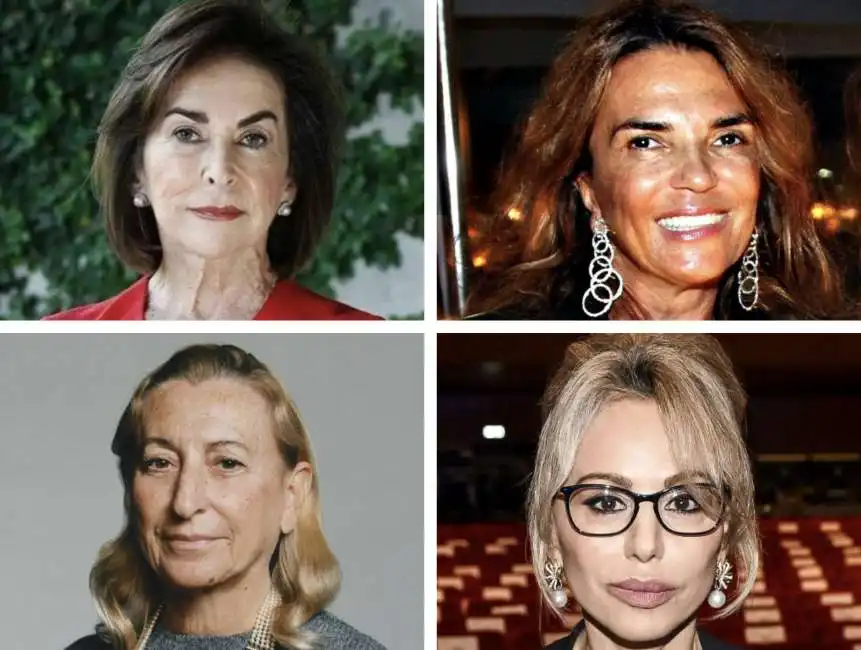 miuccia prada marina berlusconi nicoletta zampillo massimiliana landini aleotti