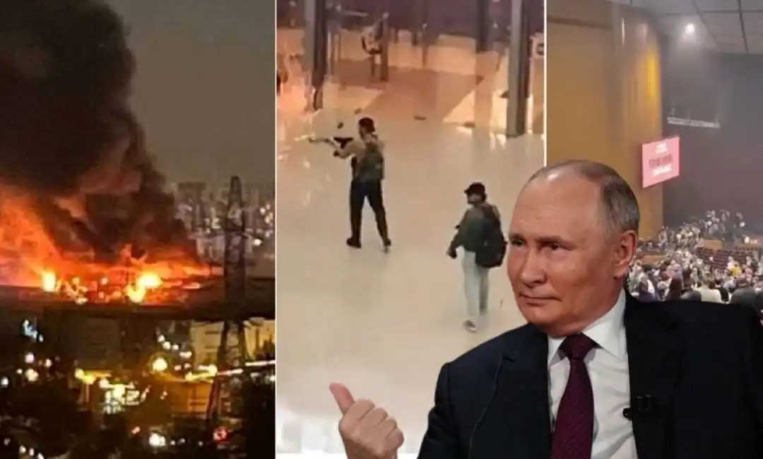 mosca strage attentato crocus city hall mosca russia vladimir putin