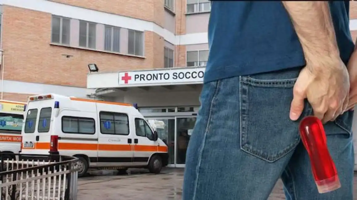 pronto soccorso tubetto gel lubrificante retto culo 