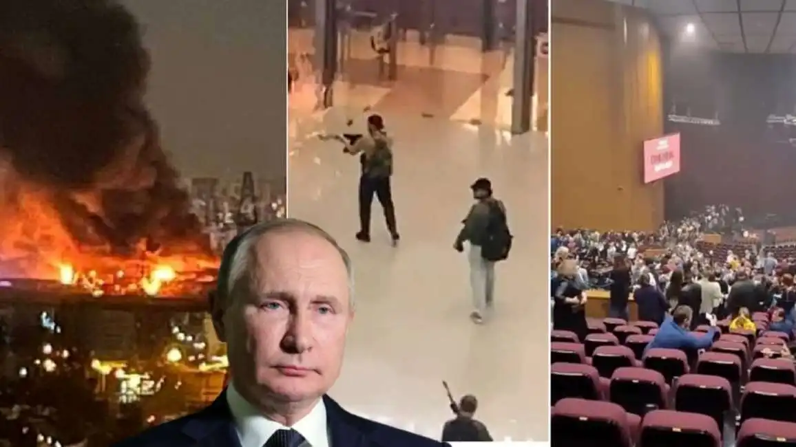 vladimir putin attentato mosca crocus city hall 