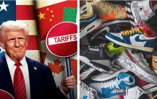 dazi di trump su sneaker