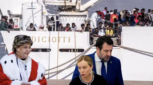 nave diciotti migranti margherita cassano corte cassazione matteo salvini giorgia meloni