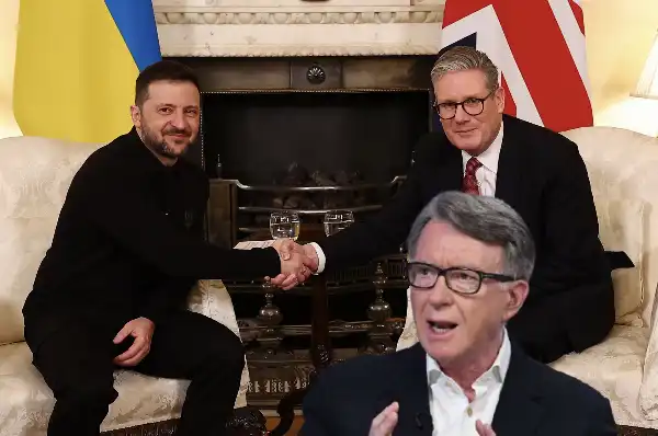 volodymyr zelensky keir starmer peter mandelson 