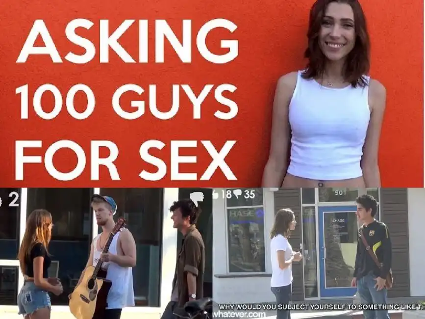  “100 guys for sex”