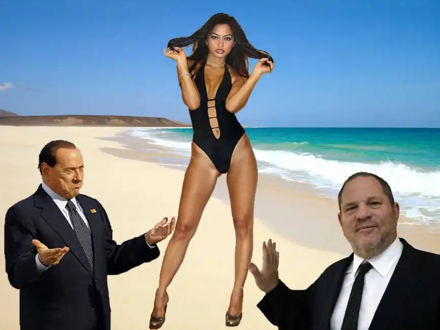 ambra battilana - berlusconi - weinstein 