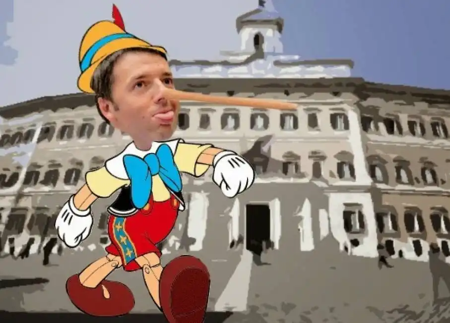 renzi pinocchio