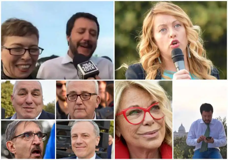 giorgia meloni pincio salvini pivetti