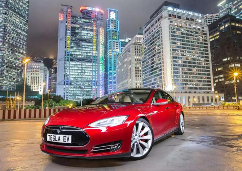 hong kong tesla