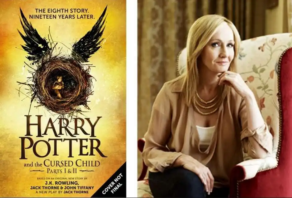 jk rowling e il nuovo libro su harry potter