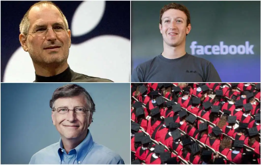 jobs zuckerberg gates laurea