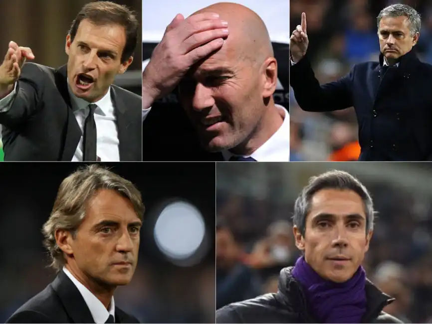 zidane mourinho allegri