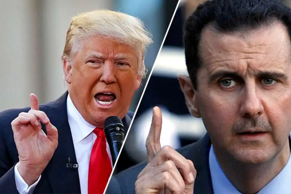 donald trump bashar al assad