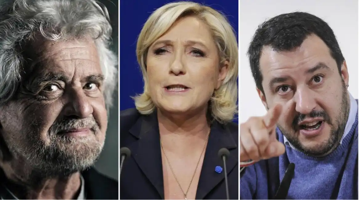 grillo le pen salvini