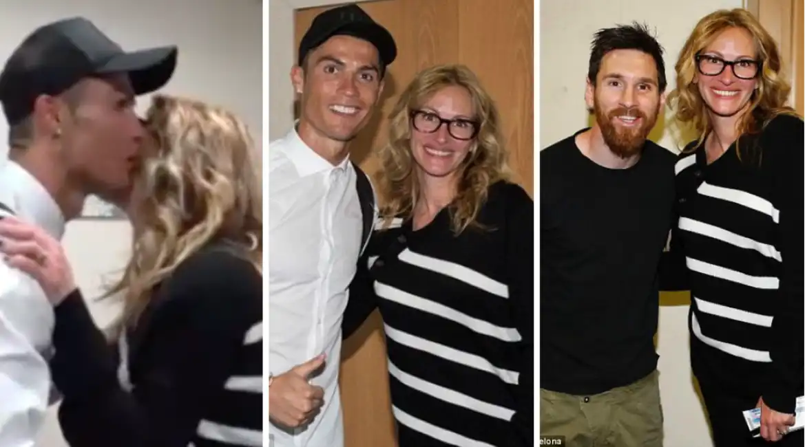 julia roberts messi cristiano ronaldo