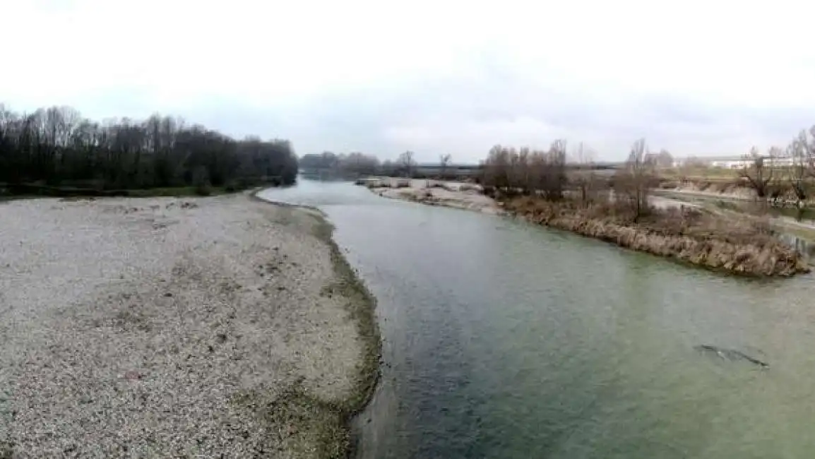 siccita e fiume adige