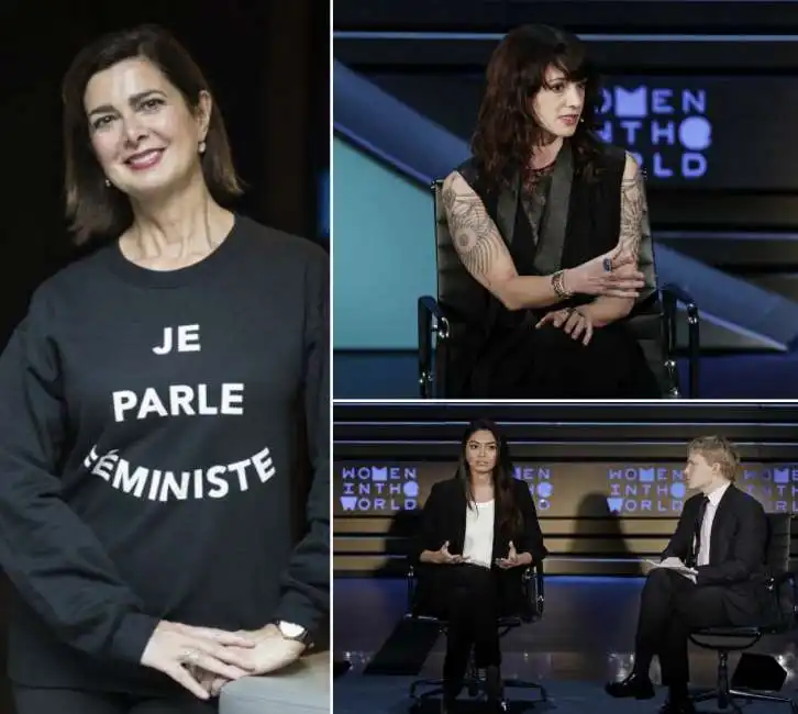 boldrini argento e battilana al women in the world summit